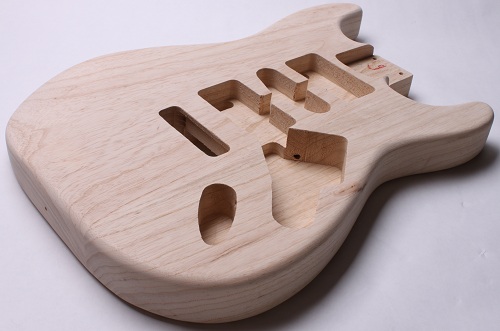 unfinished guitar bodies
