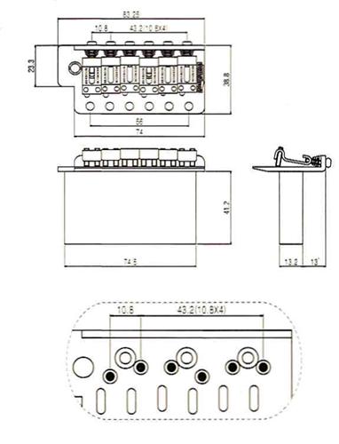 MIM Strat Wilkinson Bridge | The Gear Page