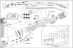 Full Scale LPJR Special - Guitar bodies and kits from ... p90 telecaster wiring diagram 