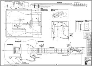 Full Scale Tele - Guitar bodies and kits from BYOGuitar electric guitar humbucker wiring diagram only 