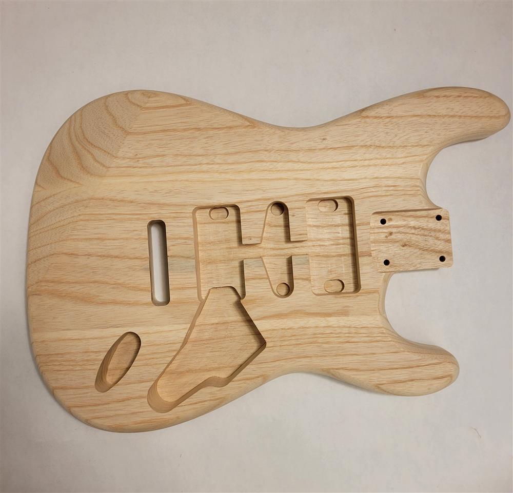 ST Style Body - 3 piece Swamp Ash - Guitar bodies and kits from BYOGuitar